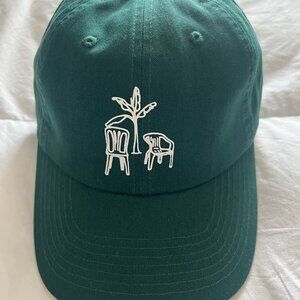 Gorra DtMF hat Bad Bunny Merch green cap